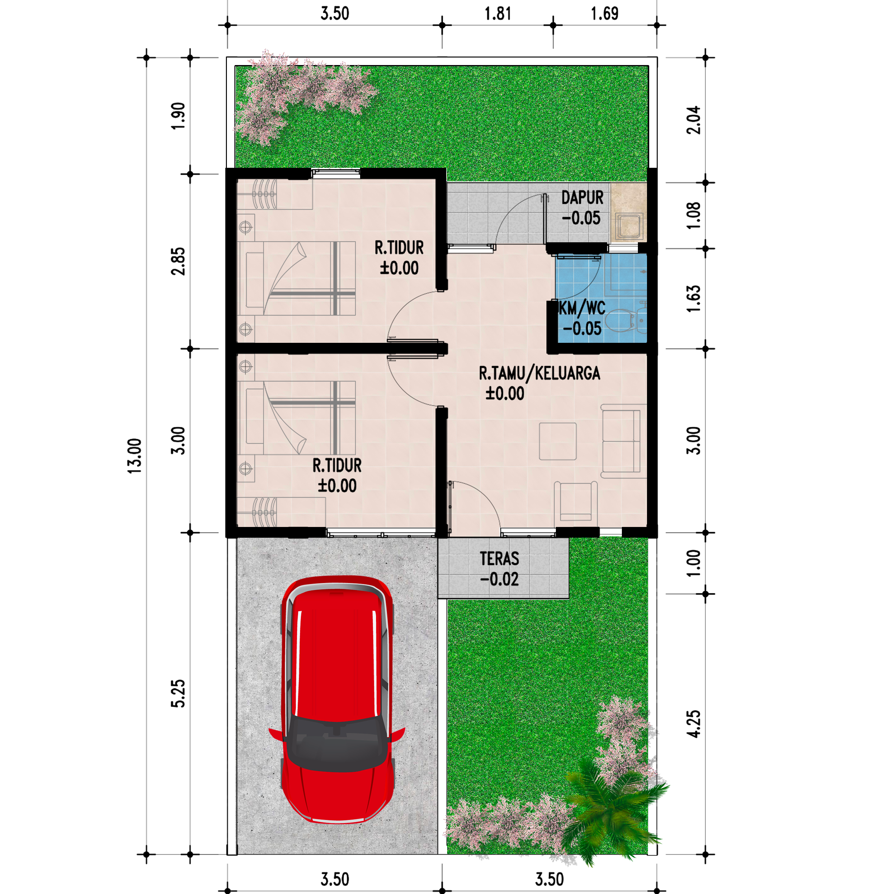 Layout Pulau Samosir